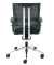 Bürostuhl Net-Motion, schwarz / chrom, mit Armlehnen, bis 110kg