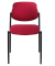 Besucherstühle rot STYL BLACK C29 4ER