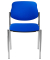 Besucherstühle blau STYL CHROM C-06 4ER