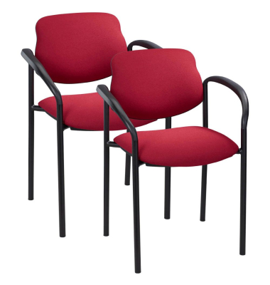 Besucherstühle rot STYL 4L-ARM-BL C29 GB 2ER