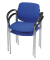 Besucherstühle blau STYL ARM CHROM C-06 2ER PAK 2ER