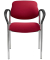 Besucherstühle rot STYL ARM CHROM C-29 2ER