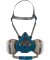Atemschutzmaske 6502QLPRO blau/grau FFA2-P3 mit Ausatemventil