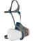 Atemschutzmaske 6502QLPRO blau/grau FFA2-P3 mit Ausatemventil