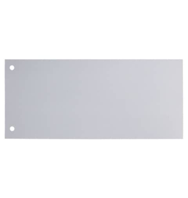 Trennstreifen 20998 weiß 190g gelocht 24x10,5cm 