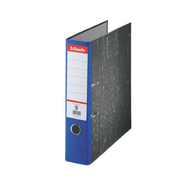 20 Stück Esselte Ordner 36064, A4 75mm breit Karton schwarz/blau 5902812360646 Esselte