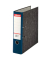 Ordner 36064, A4 75mm breit Karton Wolkenmarmor blau