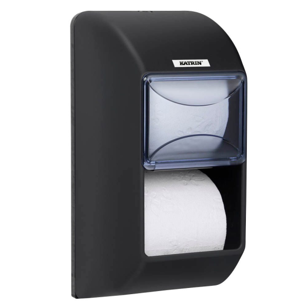 6414300104452 - Toilettenpapierspender 2Rollen schwarz 6414300104452 Katrin 6414300104452 - Toilettenpapierspender 2Rollen schwarz 6414300104452 Katrin