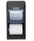 Toilettenpapierspender 2Rollen schwarz