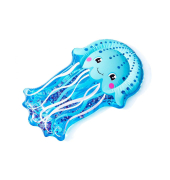 Baby Qualle Luftmatratze blau