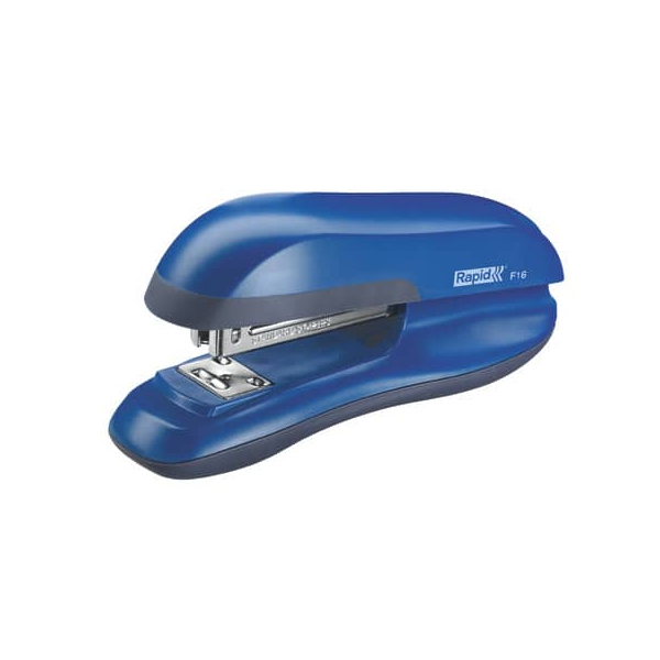 7313464698526 - F16 Tischhefter - bis zu 30 Blatt - offene geschlossene und geheftete Heftung - Farbe blau - Rapid