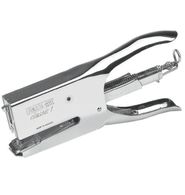 Heftzange K1 Classic 10510602 silber bis 50 Blatt für 26/6 + 26/8