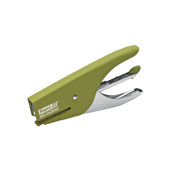 7313465387405 - Heftzange S51 Supreme Softgrip 10538740 grün bis 12 Blatt für 21 4 7313465387405 Rapid