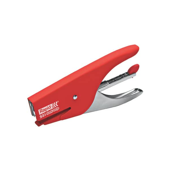 7313465387474 - Heftzange S51 Supreme Softgrip 10538747 rot bis 12 Blatt für 21 4 7313465387474 Rapid