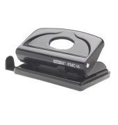 Bürolocher Fashion FMC20 21835301, schwarz, bis 1mm 10 Blatt, mit Anschlagschiene