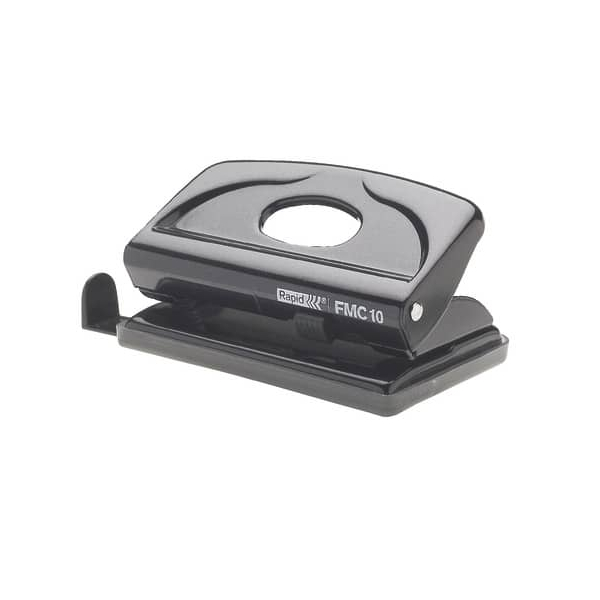7313468353018 - Bürolocher Fashion FMC20 21835301 schwarz bis 1mm 10 Blatt mit Anschlagschiene 7313468353018 Rapid