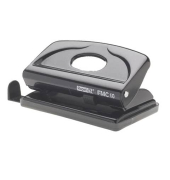 Locher Fashion FMC10 21835311 schwarz bis 1mm 10 Blatt mit Anschlagschiene in Blisterverpackung