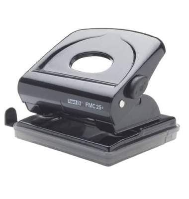 Locher FMC25+ 21835501 schwarz bis 3mm 30 Blatt mit Anschlagschiene