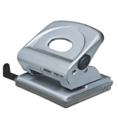 Bürolocher Fashion FMC25+ 21835502, brillantsilber, bis 3mm 25 Blatt, mit Anschlagschiene