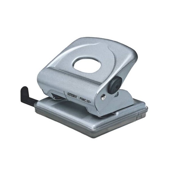 7313468355029 - Bürolocher Fashion FMC25+ 21835502 brillantsilber bis 3mm 25 Blatt mit Anschlagschiene 7313468355029 Rapid