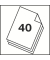 Locher FMC40 21835601 schwarz bis 4mm 40 Blatt mit Anschlagschiene