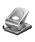 Locher FMC40 21835602 silber bis 4mm 40 Blatt mit Anschlagschiene