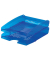 Briefablage Trend 1701626540 A4 / C4 blau-transparent Kunststoff staplebar