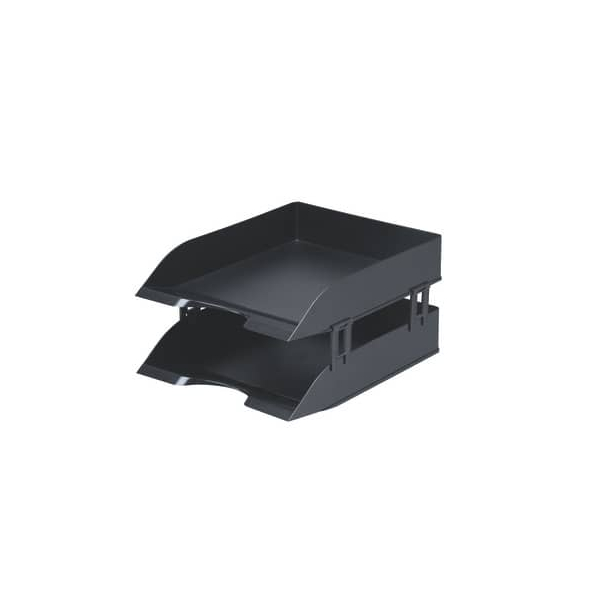 6 Stück Durable Briefablagenzubehör Basic 1701723060, schwarz, Kunststoff 7318081723064 Durable