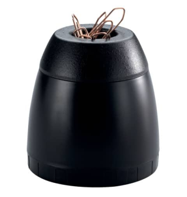 Klammernspender/1709051060 ø 72, H 75 mm schwarz