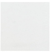 Servietten 104030, wei&szlig; / Uni, 3-lagig, 33x33cm