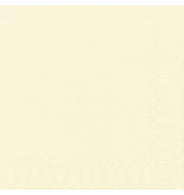 Servietten 104955, champagner / Uni, 3-lagig, 33x33cm