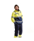 Jacke 4069, gelb/marineblau, Größe L