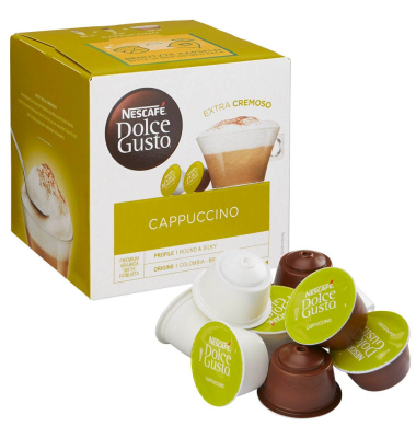 Kapsel Dolce Gusto™, CAPPUCCINO, ergibt: 240ml, 8x25g