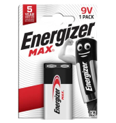 Batterie Max, 9V-Block / E-Block / 6LR61, 9 Volt