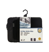 Laptoptasche Ultra Skin Pro Kunstfaser schwarz