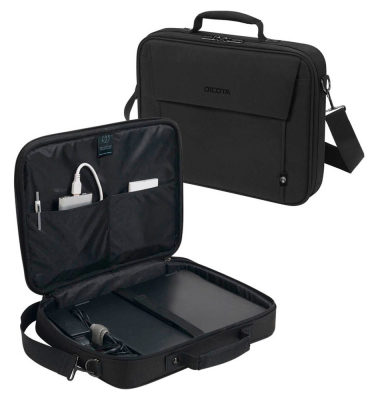 Laptoptasche Eco Multi BASE Kunstfaser schwarz