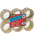 Packband 6890T386, 38mm x 66m, PVC, handabreißbar, leise abrollbar, transparent