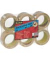 Packband 6890T386, 38mm x 66m, PVC, handabreißbar, leise abrollbar, transparent
