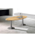 Konferenztisch Idea+ IDTR240 FA A, 74cm (H), 240x110cm (BxT), oval, buche / silber