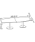 Konferenztisch Idea+ IDTR280/FAA, 74cm (H), 280x80-110cm (BxT), Tonnenform, buche / silber