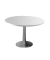 Konferenztisch ohne COTC10C/GRA, 74cm (H), 100x100cm (BxT), rund, lichtgrau / silber
