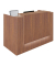Empfangstheke nussbaum canaletto/nussbaum canaletto Z2C063/NONOO