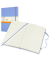 Notizbuch 850833, Classic Collection fester Einband, blau, A4, liniert, 70g, 96 Blatt / 192 Seiten