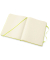Notizbuch 850901, Classic Collection fester Einband, grün, A4, blanko, 70g, 96 Blatt / 192 Seiten