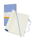 Notizbuch 850932, Classic Collection flexibler Einband, blau, A5, liniert, 70g, 120 Blatt / 240 Seiten