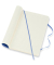 Notizbuch 850932, Classic Collection flexibler Einband, blau, A5, liniert, 70g, 120 Blatt / 240 Seiten