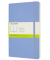 Notizbuch 850949, Classic Collection flexibler Einband, blau, A5, blanko, 70g, 120 Blatt / 240 Seiten