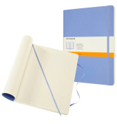 Notizbuch 850956, Classic Collection flexibler Einband, blau, A4, liniert, 70g, 96 Blatt / 192 Seiten