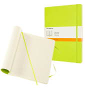 Notizbuch 851014, Classic Collection flexibler Einband, grün, A4, liniert, 70g, 96 Blatt / 192 Seiten