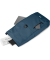 Rucksack METRO ROLLTOP Kunstfaser blau